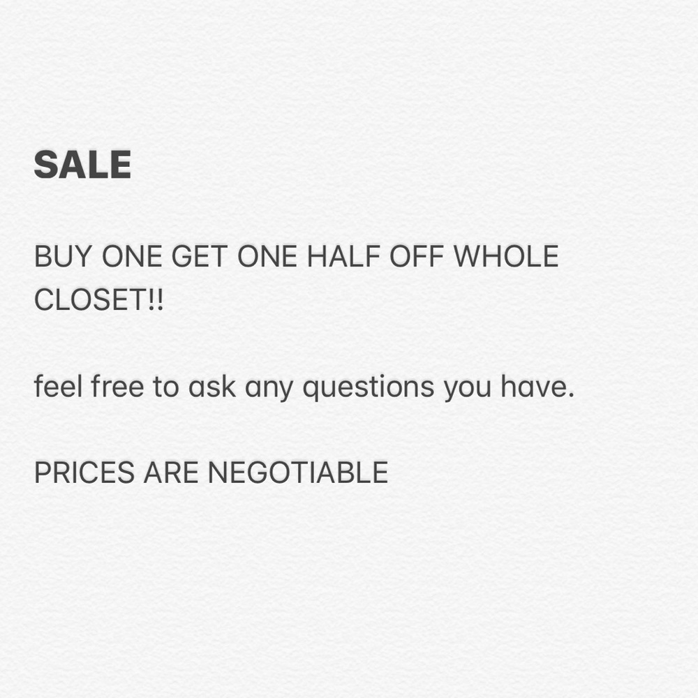 SALE